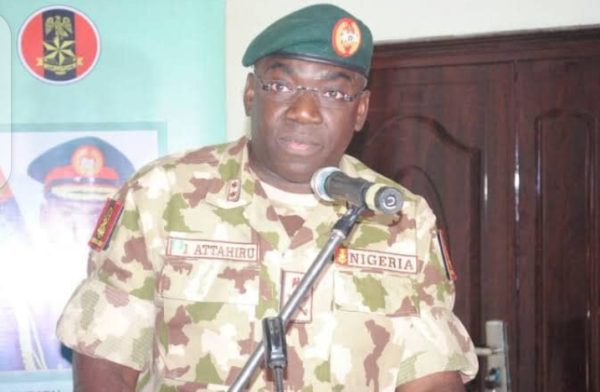 Unveiling the new Chief of Army Staff, General Attahiru