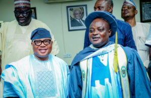 Photos As Speaker Obasa Gets Double Honours From A Nigerian Institute