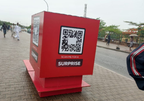 Mystery Red Boxes Hit Lagos Streets… Who’s Painting the City Red?
