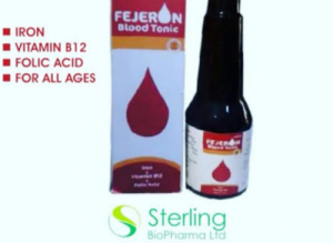 Sterling Biopharma Unveils Fejeron Blood Tonic